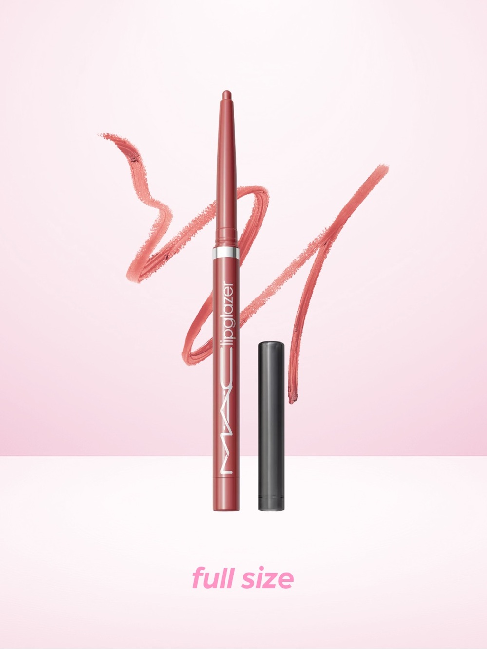 MAC Cosmetics Lipglazer Glossy Liner Velvet Teddy